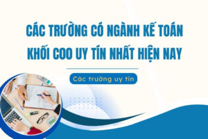 Các trường có ngành Kế toán khối C00 uy tín