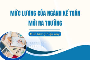 Mức lương của kế toán mới ra trường