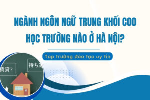 Ngành ngôn ngữ Trung khối C00 học trường nào ở Hà Nội