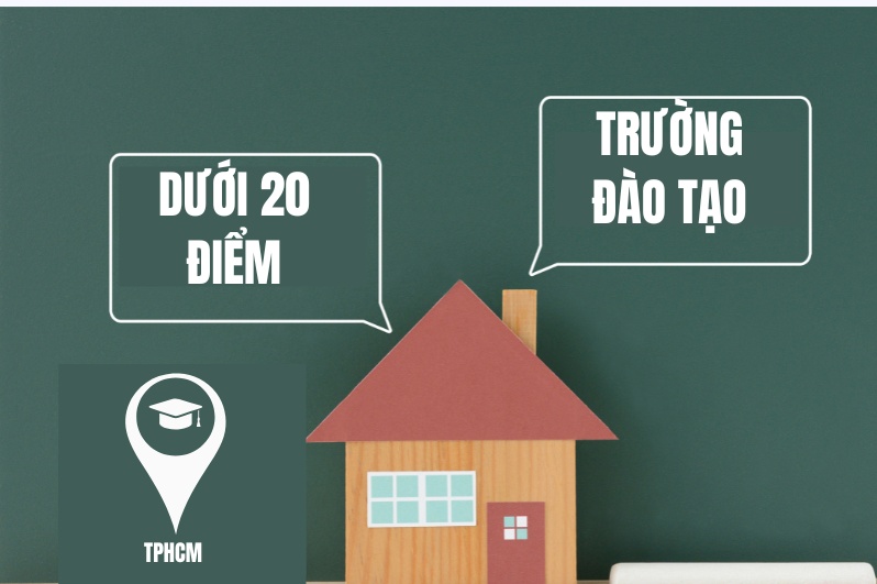 Các trường ĐH dưới 20 điểm ở TPHCM